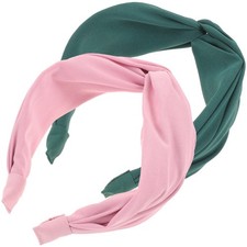  2 Pcs Fasce Larghe Per Capelli Donna Accessori Canda in Tessuto Di Moda