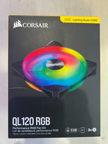 Corsair ventole icue ql120 rgb - icue,