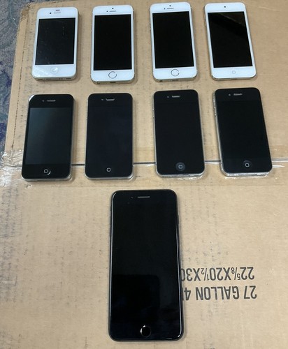 Lot apple i phones - 9,
