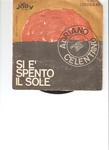 Celentano e spento - a., celentano: