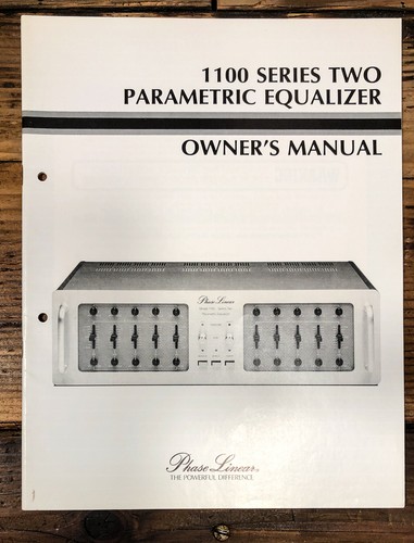 Equalizzatore phase linear - equalizzatore,