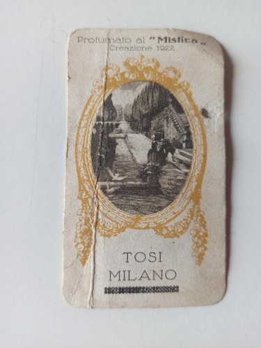 Bigliettino profumato vintage - profumato,