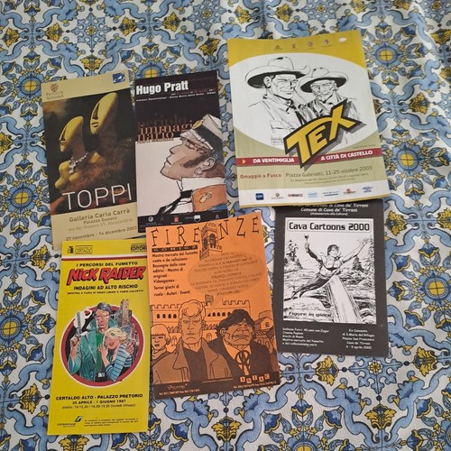 Depliant mostre fumetto - depliant,
