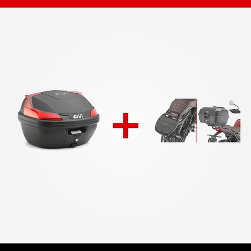 Kit givi b37n - givi, bauletto