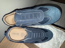 Geox Slipper U32P9B Sneakers Uomo, Blu (Blue Navy), 45 EU-45 poco usate