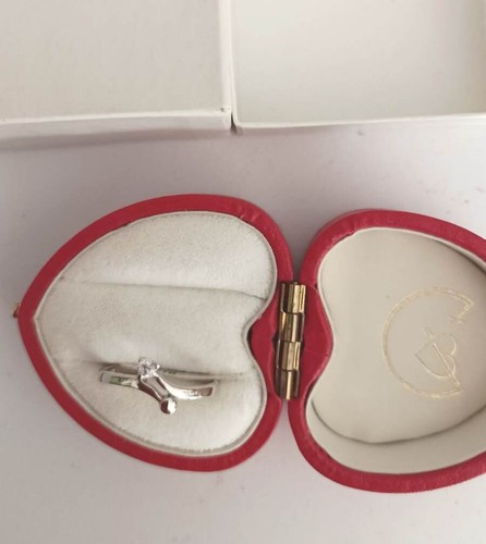 Anello solitario argento 925 - solitario,