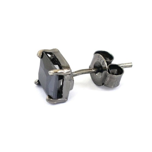 Orecchino singolo black - orecchino,