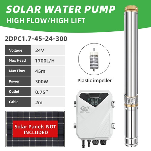 Kit pompa pozzo acqua - , solare