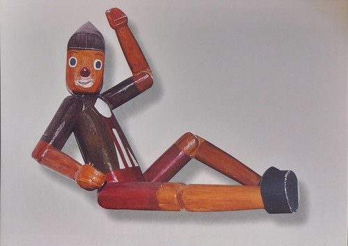 Cartolina pinocchio burattino - cartolina,