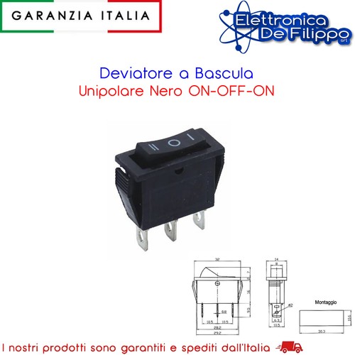 Deviatore bascula unipolare - a,