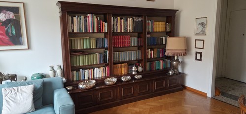 Libreria legno noce - di, a