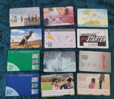 12 German Phone Cards