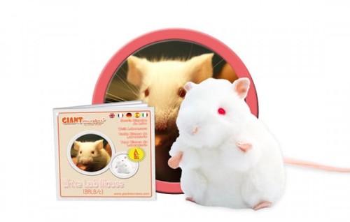 Peluche topo laboratorio - peluche,