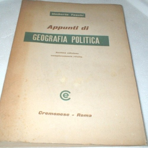 Appunti geografia politica - appunti,