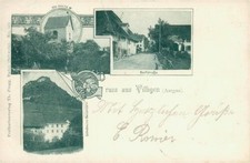 Ansichtskarte Villigen Aargau Schweiz Dorfstraße 1900 (Nr.784)