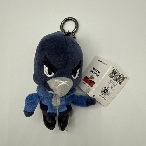 Portachiavi peluche clip corvo