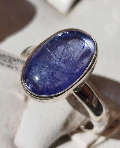 40g bague tanzanite cabochon - 5,40g,