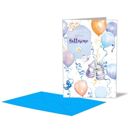 Biglietto auguri battesimo - biglietto,