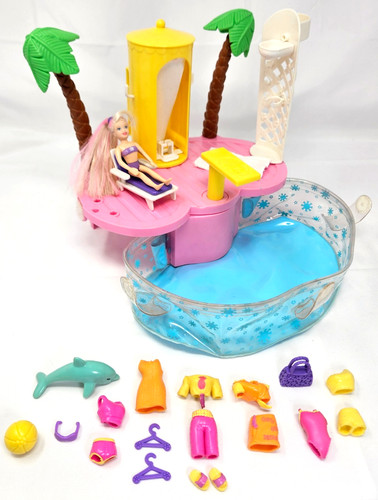 Playset polly pocket splashin - playset,
