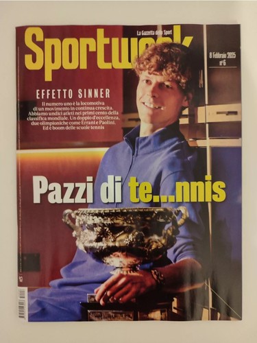 Sportweek sinner pazzi - pazzi, di