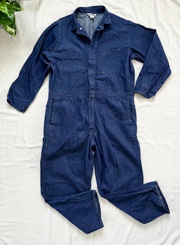 Salopette tuta denim vintage