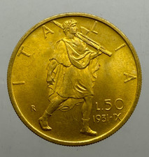 50 LIRE LITTORE 1931 ANNO IX