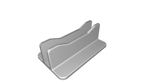 Supporto verticale per macbook - verticale,
