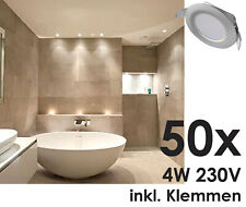 50X 4W 230V LED LAMPADA SPOT