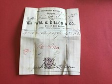 WM. S Dillon and Co Iron and