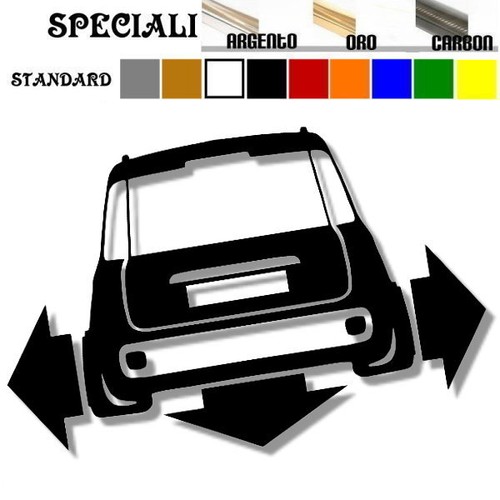 Adesivo sticker fiat - adesivo,