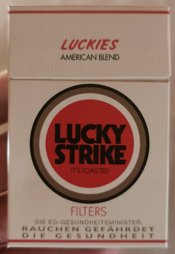 Lucky strike germany empty - lucky,