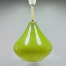 Plafoniera DDR vetro verde