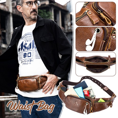 Borsa uomo vera pelle - uomo, a