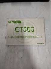 Yamaha CT50S 50CC LIBRETTO USO