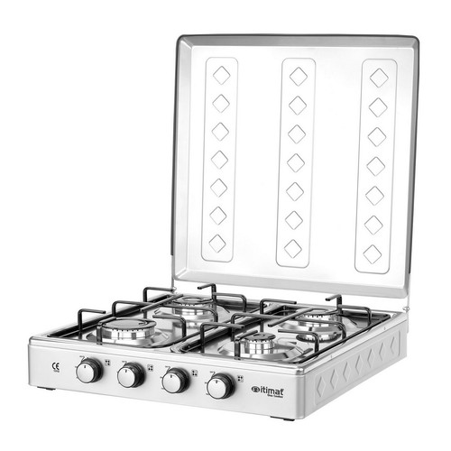 Fornello fuochi acciao inox - fornello, 4