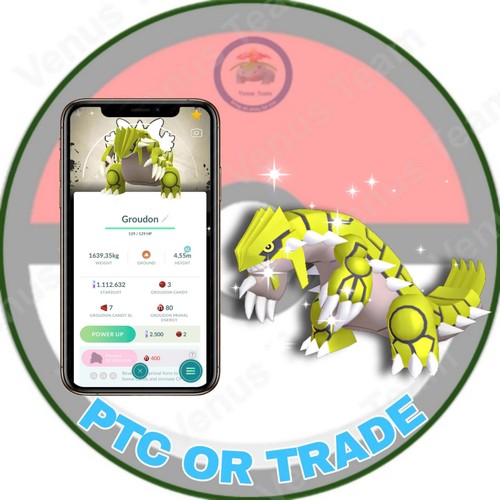 Pokémon shiny groudon - pokémon,