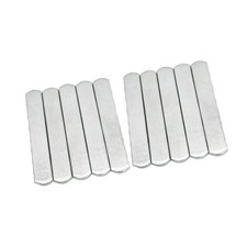 10 Pezzi di Piastre per Giubbotto Zavorrato, Piastre per Giubbotto Zavorrato per