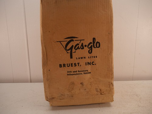 Vintage gas glo - bulit, in