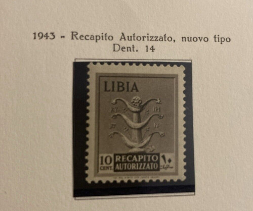 1942 libia centesimi - 1942,