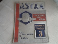 ANTICO CALENDARIO ASTRA