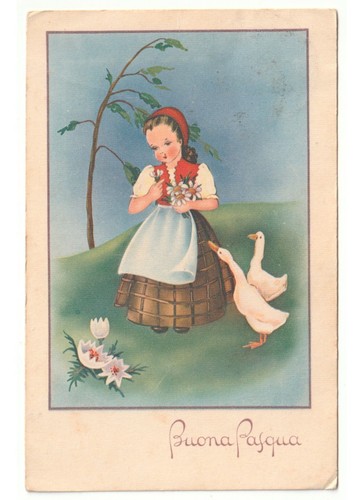 1947 bambina margherite oche