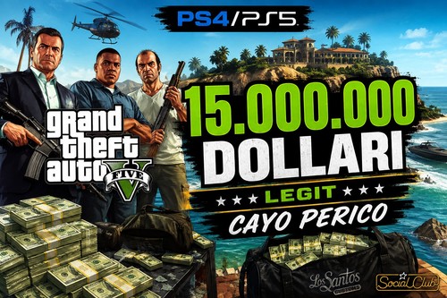 Ps4 ps5 gta5 cayo - gta5, perico