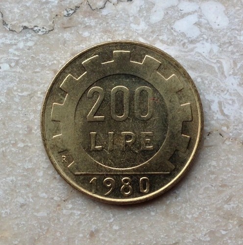 200 lire 1980 italia lavoro - 200,