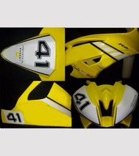 Kit adesivi completo Racing design con numero moto R6 "JP060"