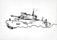 ANDREA PAZIENZA - Tavola originale "Ho paura che ci siamo persi" con certificato