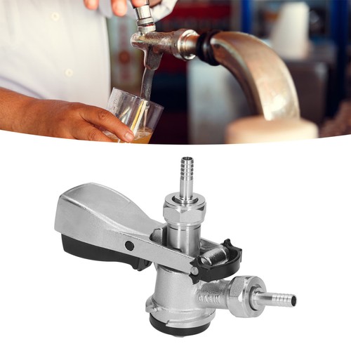 System keg coupler - system, stainless