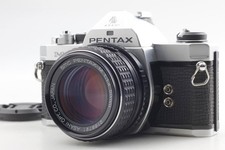 Pentax MX Silver con obiettivo
