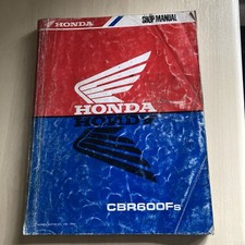 ORIGINALE HONDA: CBR600 /CBR600Fs MODELLI 1994 Manuale officina di fabbrica 