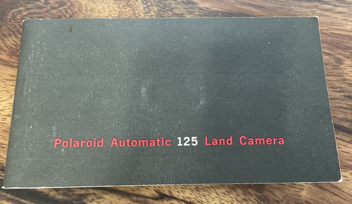 Polaroid automatic 125 - polaroid,
