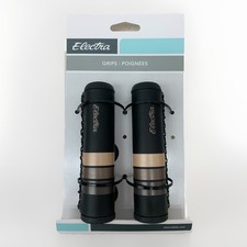 NUOVO ELECTRA bicicletta GRIPS Retro Stripe 5" cucito manico bici classico NOS RARO!